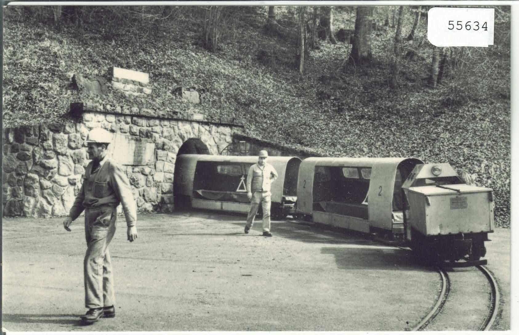 Cartes postales: Mines et Salines Bex - Le petit train – D'occasion à Ettingen par Kartenplanet