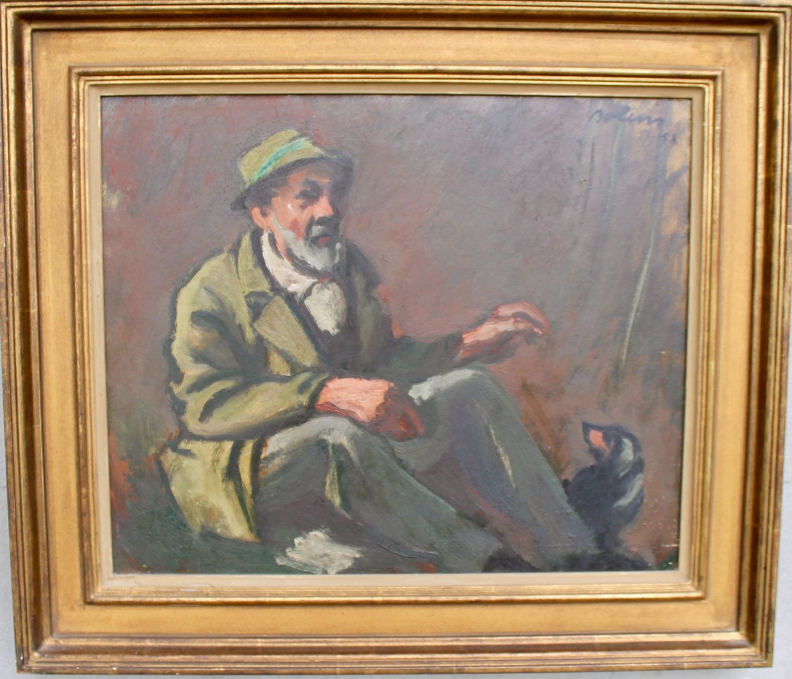 Gemälde: Gemälde von Ernest Albert BOLENS – Gebraucht aus Kirchlindach von hekilida