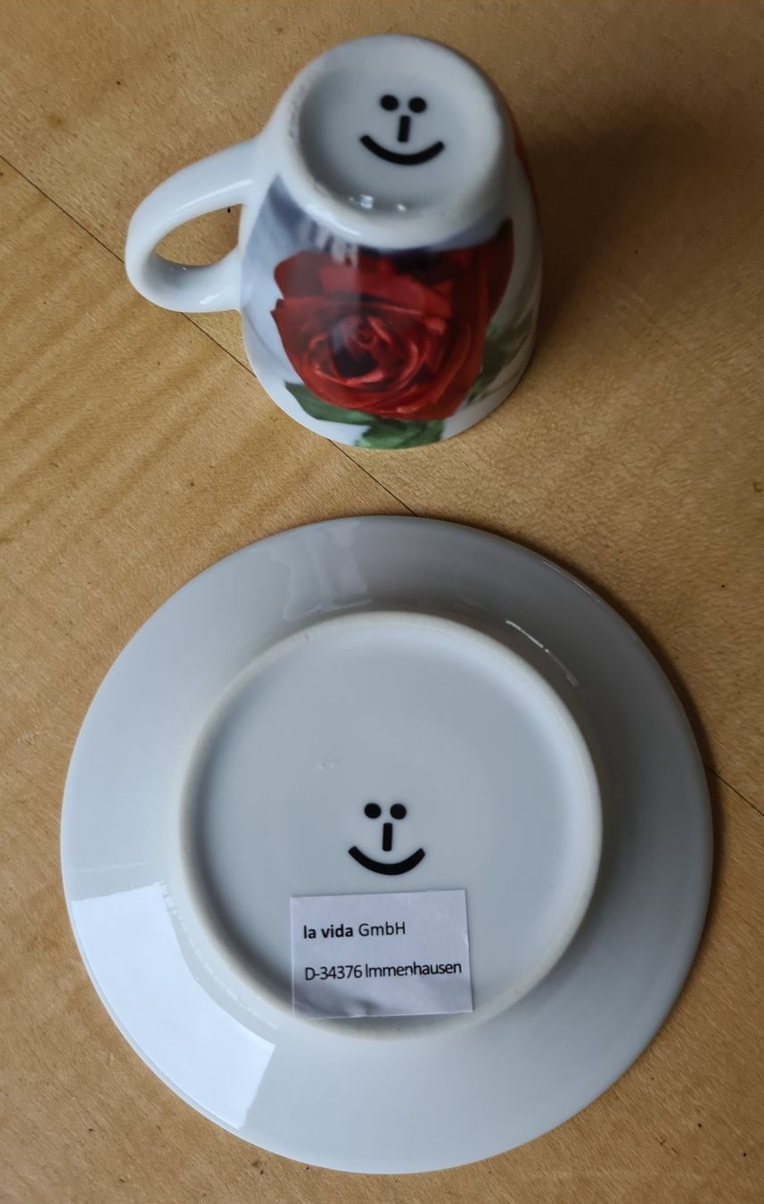 Tazze: Espressotasse "la vida" – Usato da Islikon venduto da EFH651 3