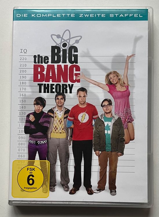 The Big Bang Theory / Komplette zweite Staffel (4 DVDs) (Gebraucht) in ...