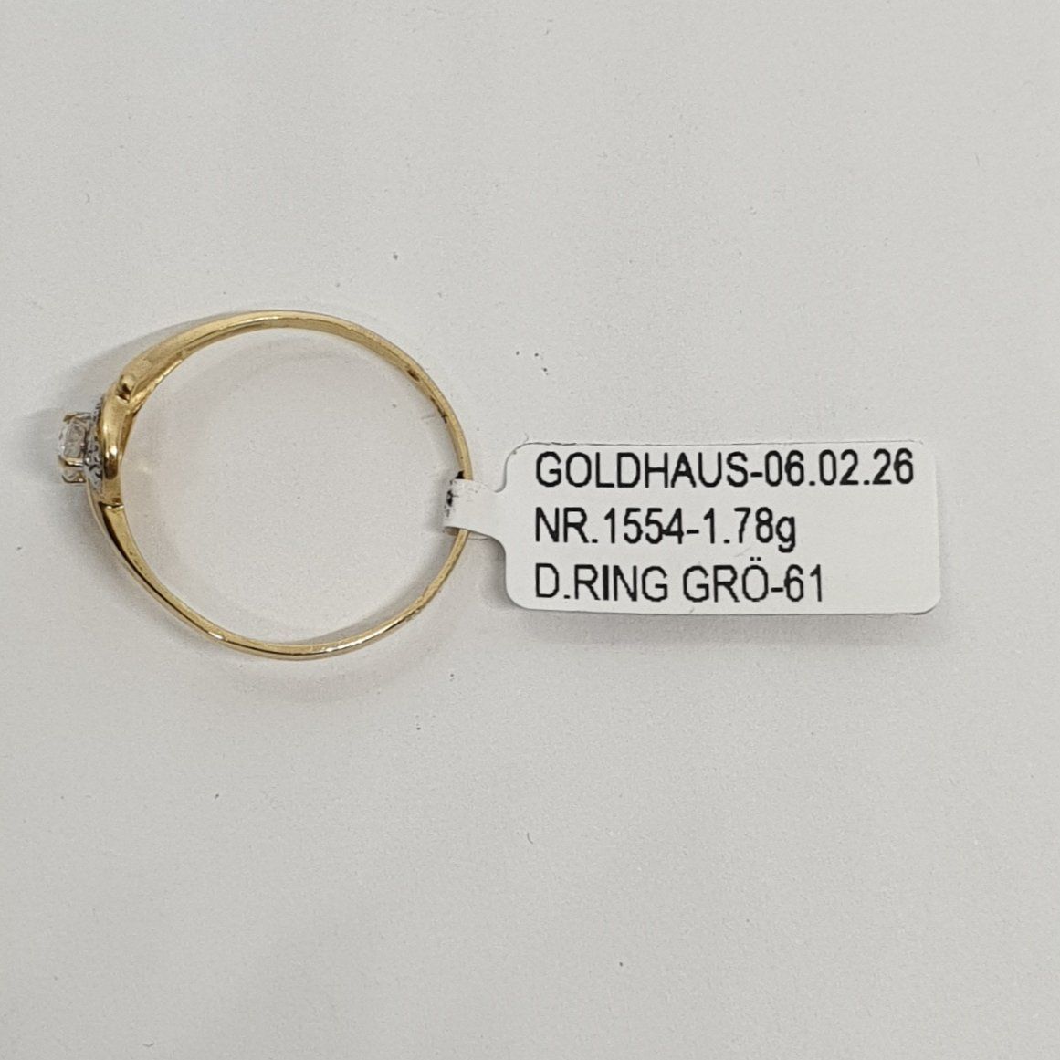 Anelli: Echt 18K Gold Ring – Usato da Luzern venduto da Goldhaus-Luzern 3