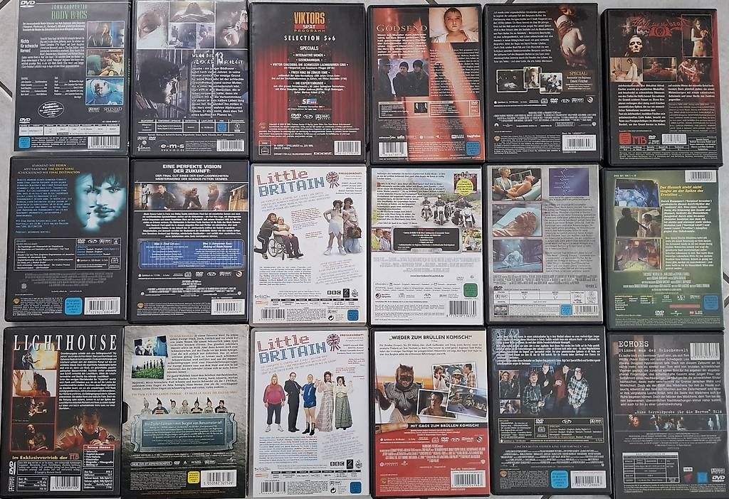 Alle DVDs: 34 DVD's – Neu (gemäss Beschreibung) aus Ebikon von Lgb1 1