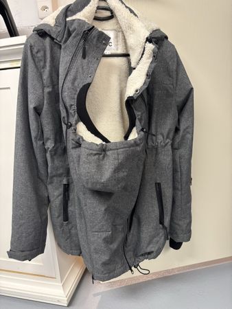 Umstandsjacke mit Trageeinsatz 