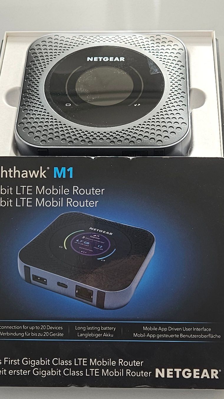 Netgear Modems & Router: NETGEAR MR1100-100 Nighthawk M1 – Neu (gemäss Beschreibung) aus Granges-Paccot von Wodli 3