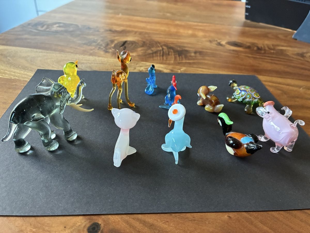 Figuren: Glasfiguren Set: kleine Glastiere – Gebraucht aus Zürich von Sylvie0011 3