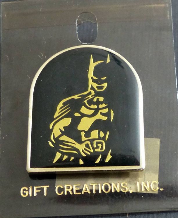 BATMAN DARK KNIGHT 1988 METAL PIN DC COMICS GIFT CREATIONS (Neu (gemäss ...