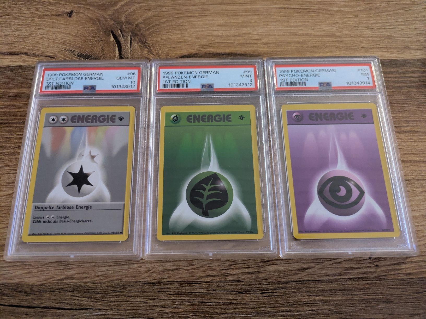 Pokémon Carte collezionabili: Pokémon 1 Edition - 12 PSA Karten – Nuovo (secondo la descrizione) da Frauenfeld venduto da Hangi-Mike 3