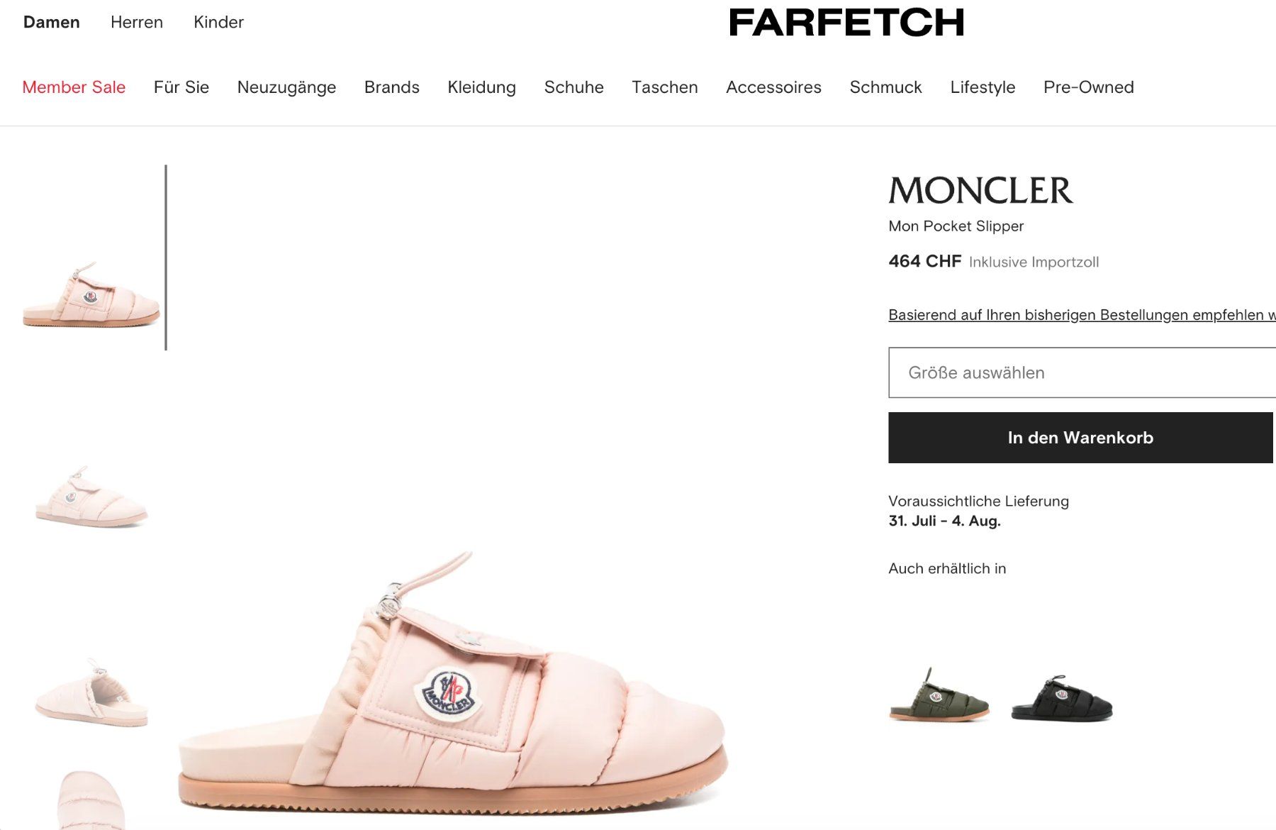 Moncler Scarpe da donna: New Moncler mules - 38 – Nuovo e nell'imballaggio originale da St-Sulpice VD venduto da juhdu 4