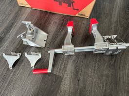 Zyliss 4-in-1 Schraubstock Hobelbank neuwertig Vintage