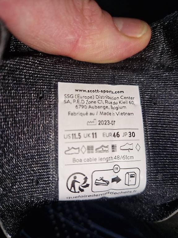 Scarpe da uomo: Scott Rennradschuhe Top – Usato da Merlischachen venduto da pet_qrv8 4