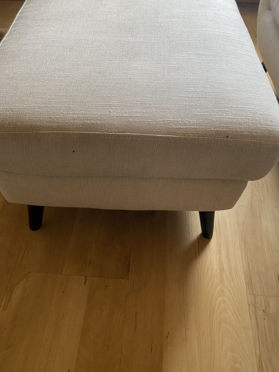 Divani: Weisses Sofa mit Hocker – Usato da Gipf-Oberfrick venduto da tim_2mkl 7