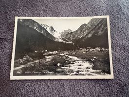 Carte postale ancienne Champex Val d’Arpette Valais.