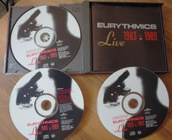CD-Box - EURYTHMICS - Live 1983-1989 - 3 CDs