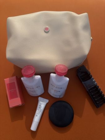 Bvlgari Omnia Coral Set mit Tasche neu und unbenutzt