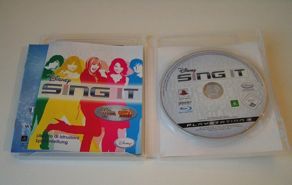 Sony Spiele: Disney Sing It PS3 Spiel - Top Zustand! – Neu (gemäss Beschreibung) aus Pfungen von Himbogame 2