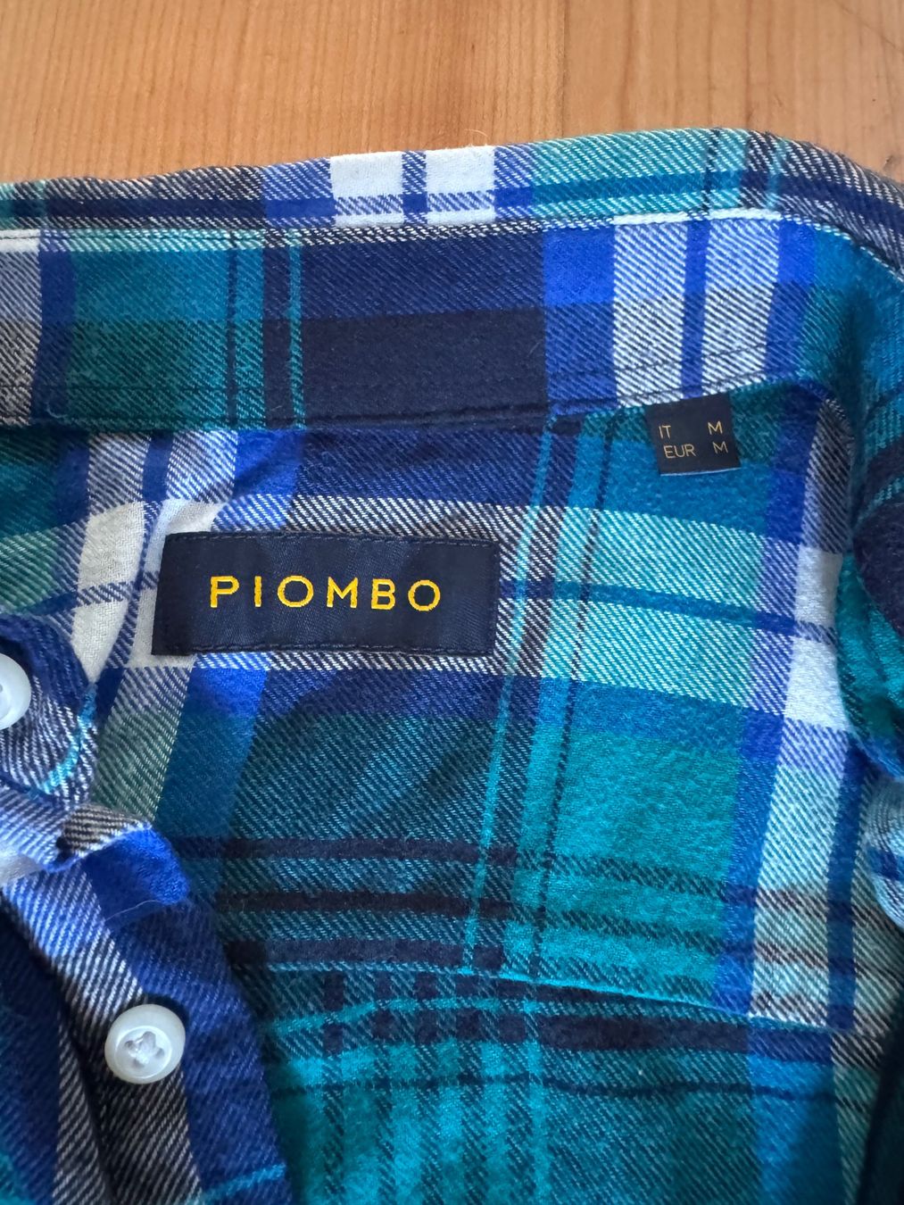 Camicie: Piombo Langarmhemd Herren Gr. M – Usato da Mettmenstetten venduto da Fosse94 1
