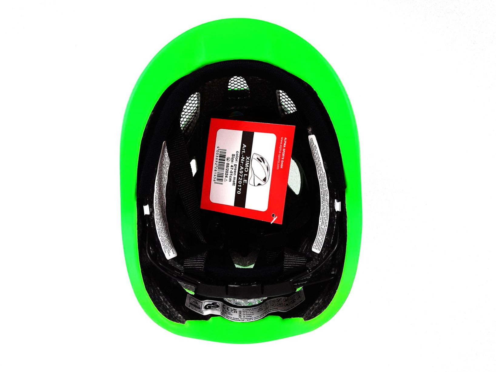Alpina Helme: ALPINA-Ximo-LE-47-51cm-Green – Neu (gemäss Beschreibung) aus Beinwil am See von Restwert_Beinwil 3
