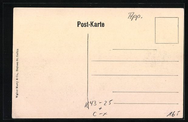 Cartes postales: Herisau, Kantonal-Sängerfest 1908, Alps – D'occasion à Berlin par bartko-reher 1
