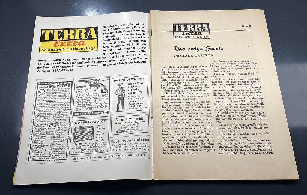 Libri: Terra Extra SF-Heft, Band 2, Das ewige Gesetz – Usato da Bern venduto da daskannweg 2
