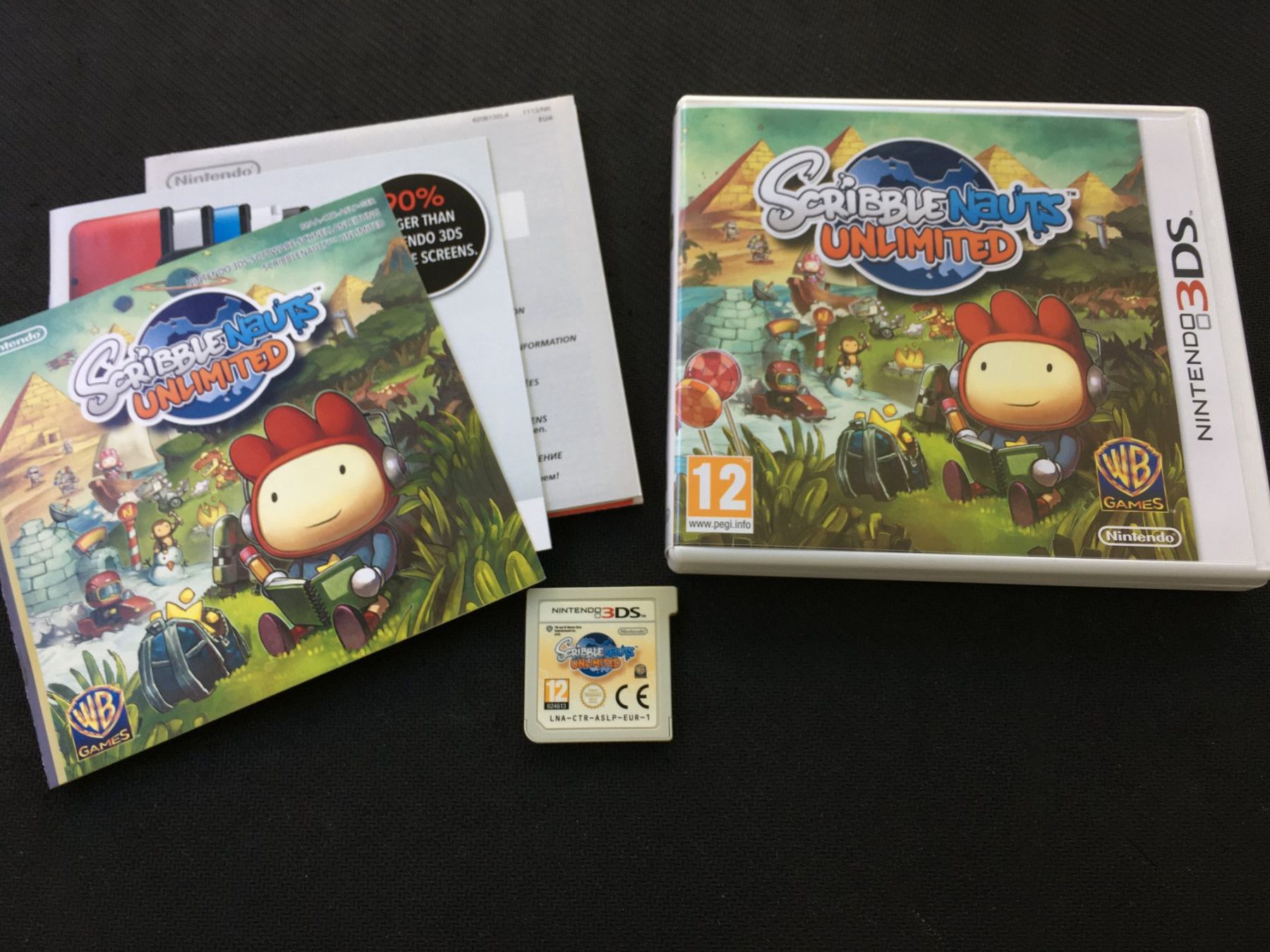 Nintendo Giochi: ScribbleNauts Unlimited - Nintendo 3ds – Usato da St.Gallen venduto da sjosjo