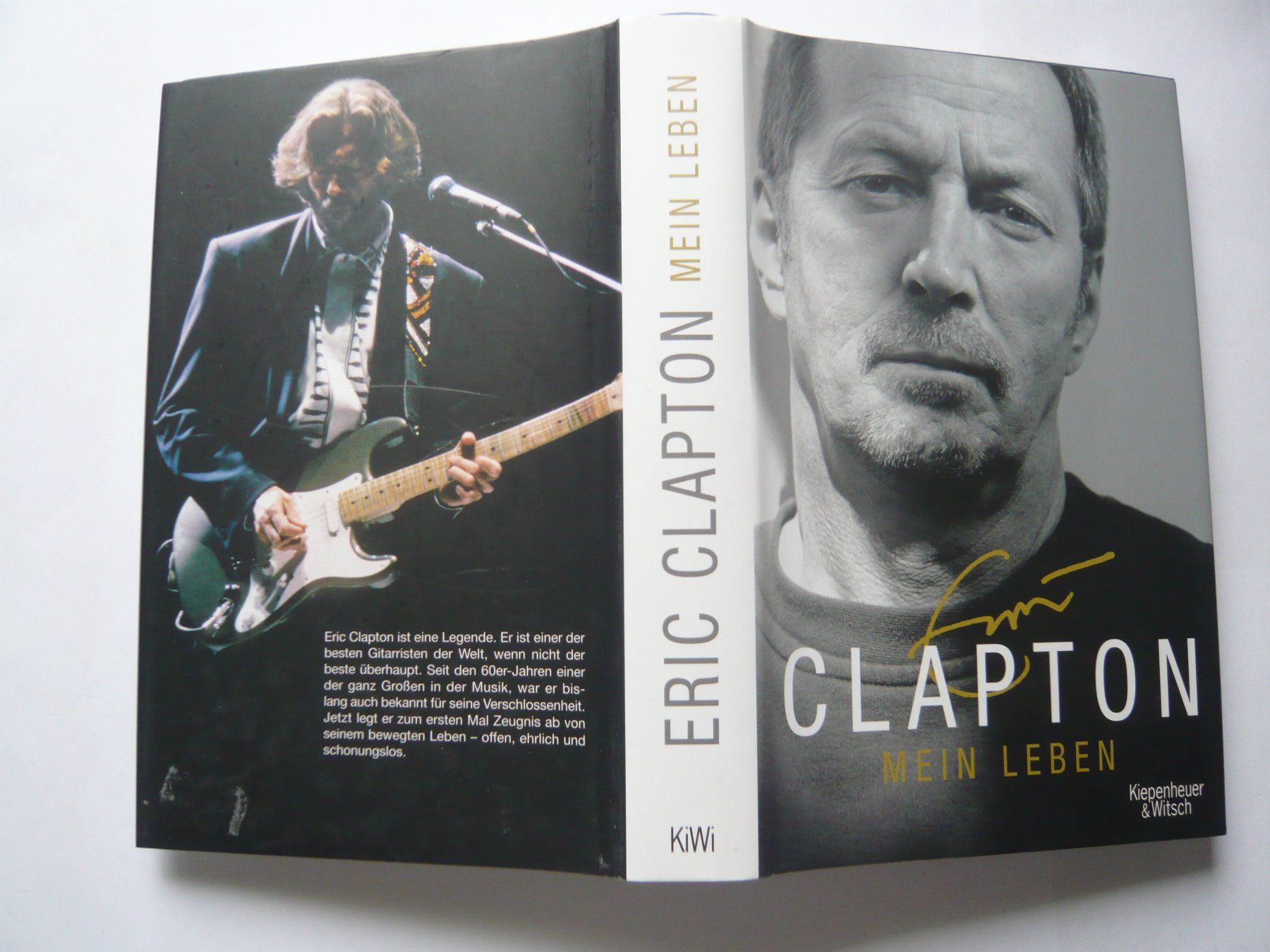 Bücher: ERIC CLAPTON Mein Leben – Gebraucht aus Winterthur von Cajun