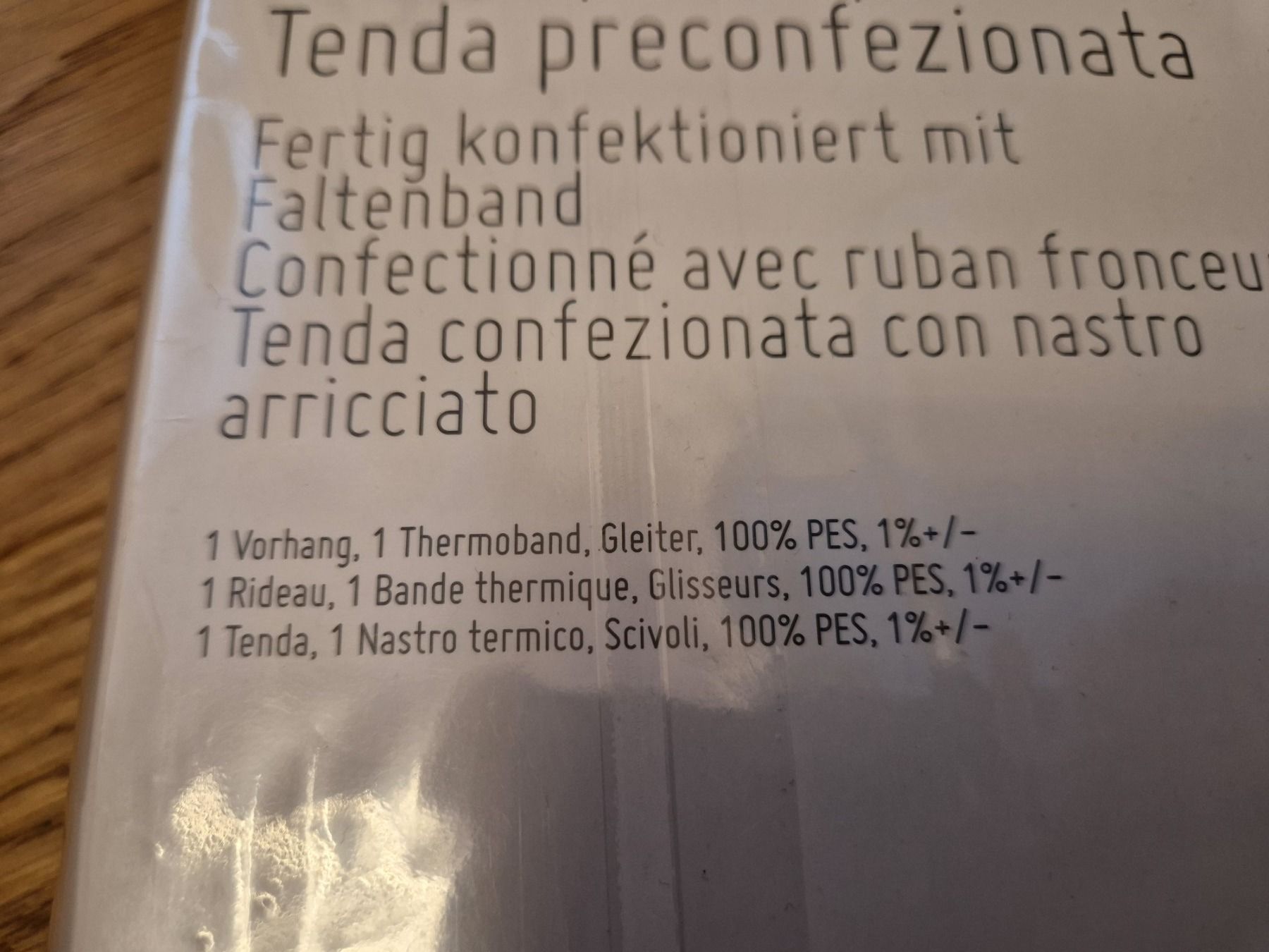 Tende: Fertigvorhang 2 Stück 250x145 NEU – Nuovo e nell'imballaggio originale da Davos-Dorf venduto da Bpelikan 2