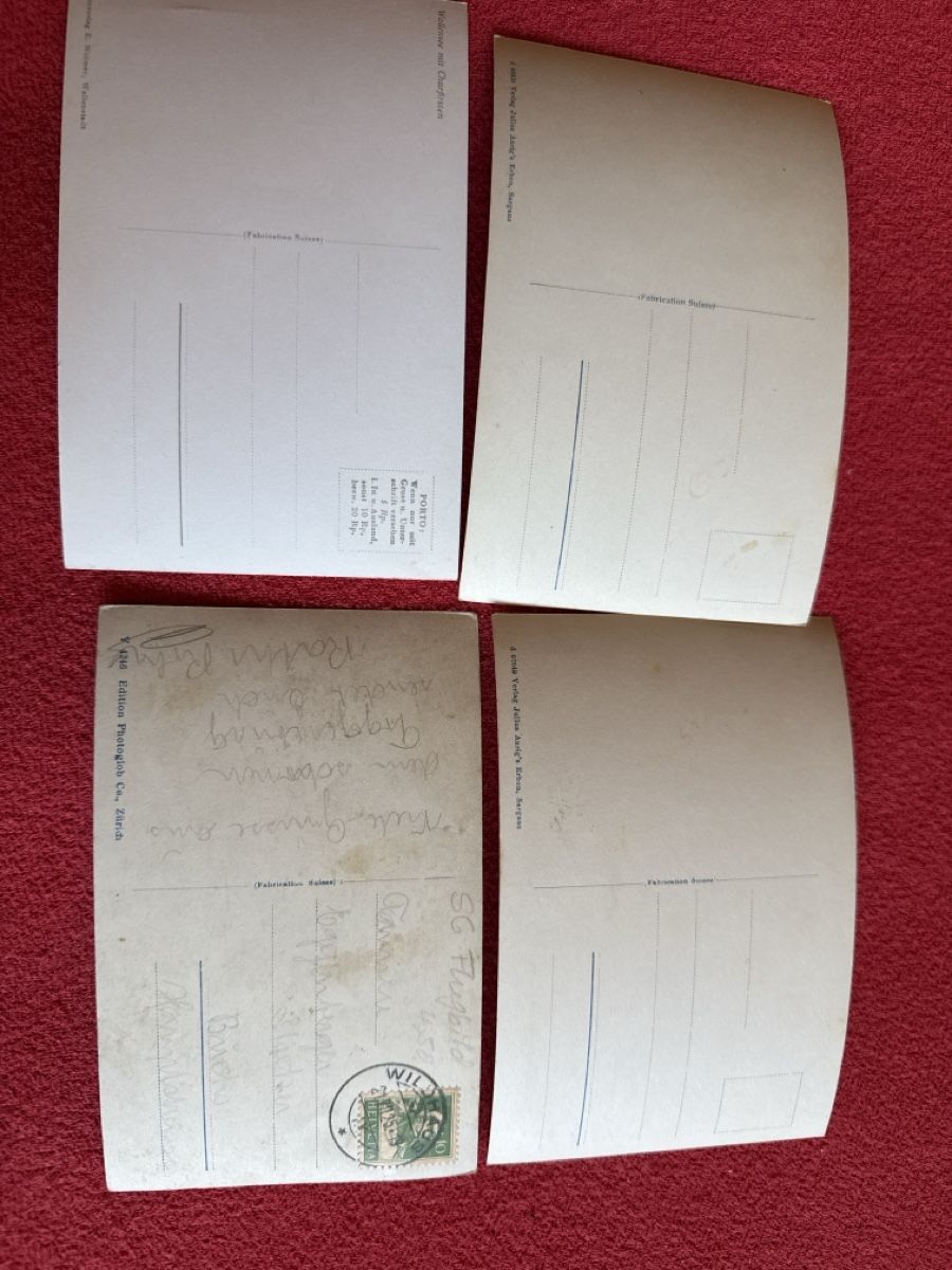 Cartoline postali: Ak SG alt – Usato da St. Antönien venduto da and_75rc 1