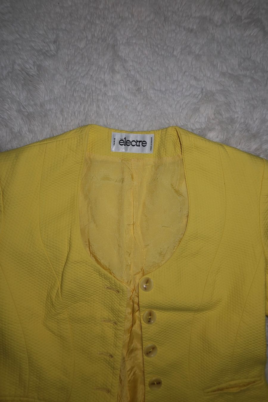 Giacche: Damen Blazer Electre kurzarm gelb gebraucht – Nuovo (secondo la descrizione) da Amriswil venduto da _malu_098 2