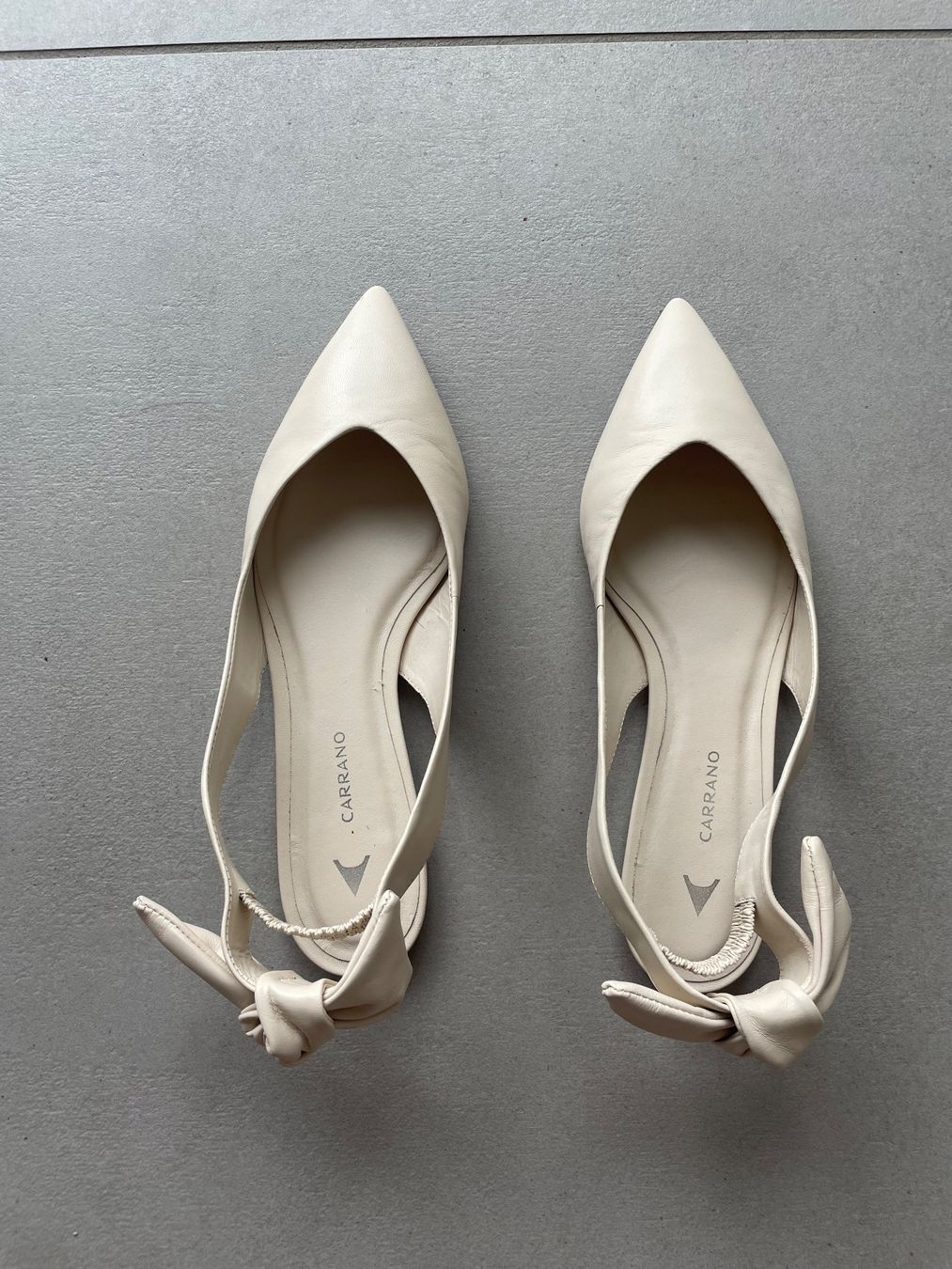 Scarpe da donna: Carrano Slingback Ballerinas Beige – Usato da Meilen venduto da Shelty_91