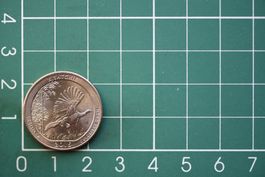 währung usa quarter dollar kisatchie  2015