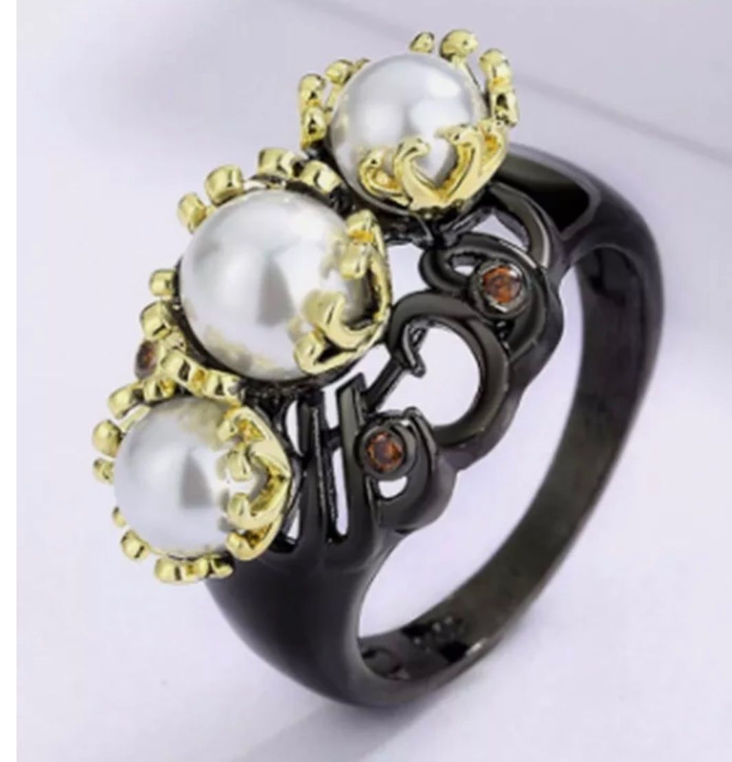 Ringe: Ring mit perlen – Neu (gemäss Beschreibung) aus Liestal von marieugenia 1