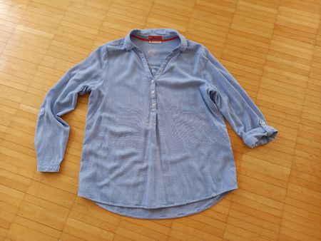 Street One Bluse, hellblau, Gr. 36, Top Zustand!