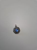 Silver 925 pendant with blue stone