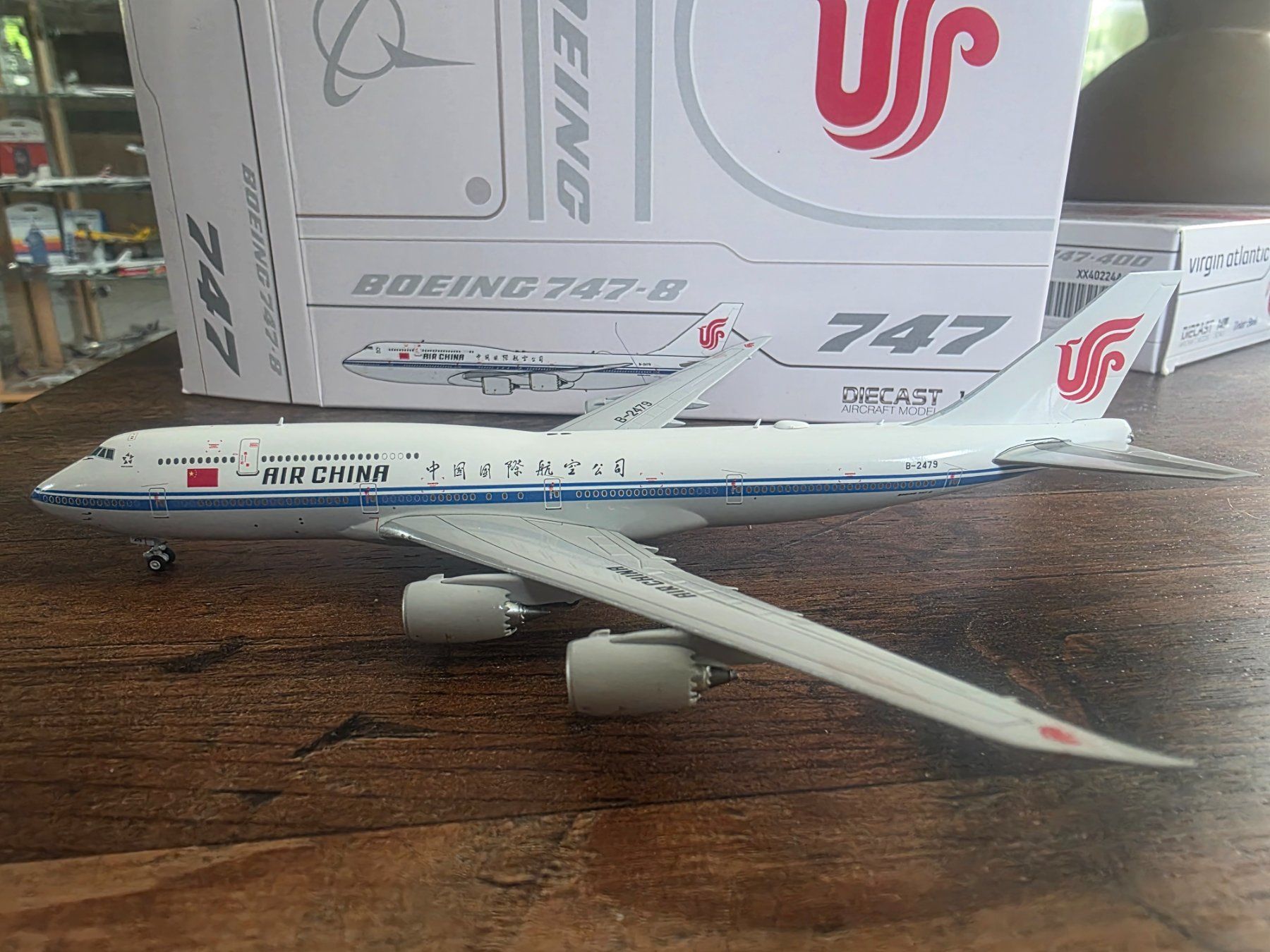 Kit di modellismo & Modellini statici: JC Wings Boeing 747 Air China – Nuovo e nell'imballaggio originale da Siblingen venduto da Shiggi01