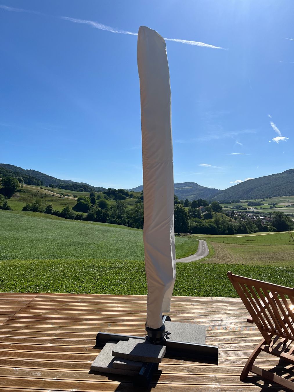 Parasols: Ampelschirm 4-eckig 300×300cm – D'occasion à Matzendorf par m.u.e. 3