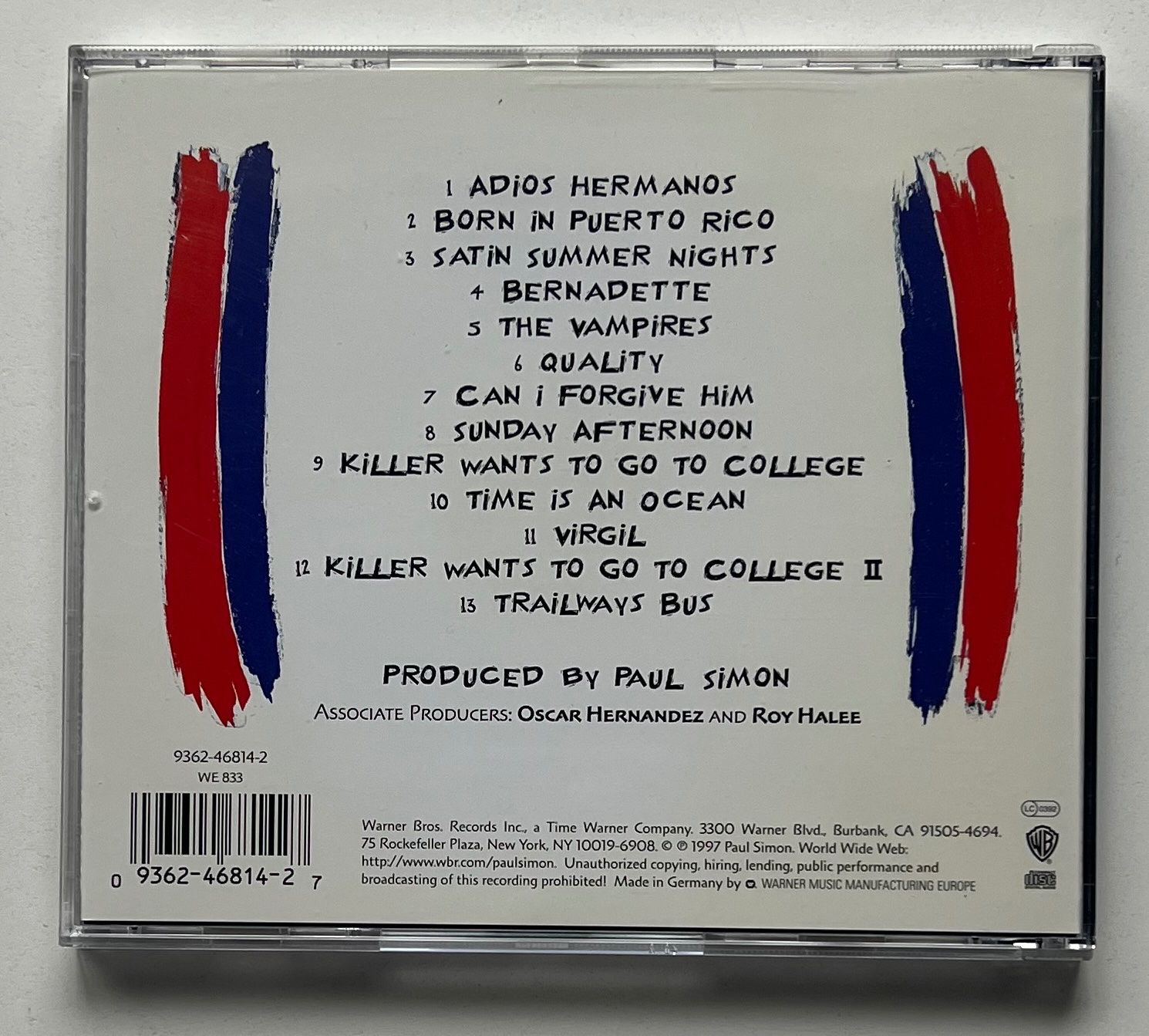 CD: Paul Simon / Songs From The Capeman – Usato da Näfels venduto da rottabi 1