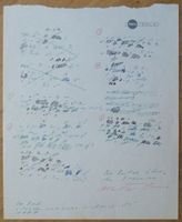 Albert Ehrismann (1908-1998) Schriftsteller - Autogramm