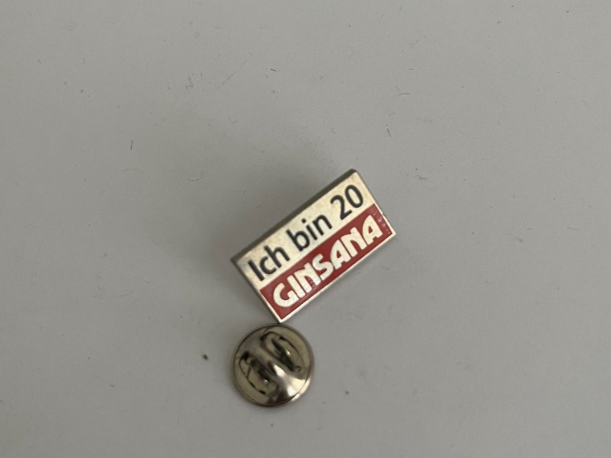 Placchette & Badge: Pin GINSANA Ich bin 20 – Usato da Dietikon venduto da sch_w2tw