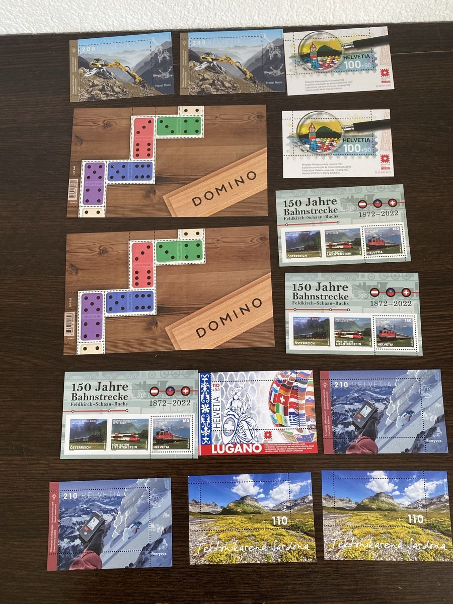 Tutti i francobolli: Briefmarken Sonderblöcke – Nuovo (secondo la descrizione) da Lengnau BE venduto da Ginko1954 4