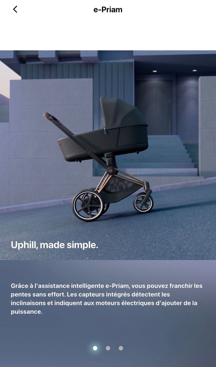 Cybex Carrozzine: Poussette cybex Platinium e-Priam black Matt – Nuovo (secondo la descrizione) da Pampigny venduto da gab_8v6c 6
