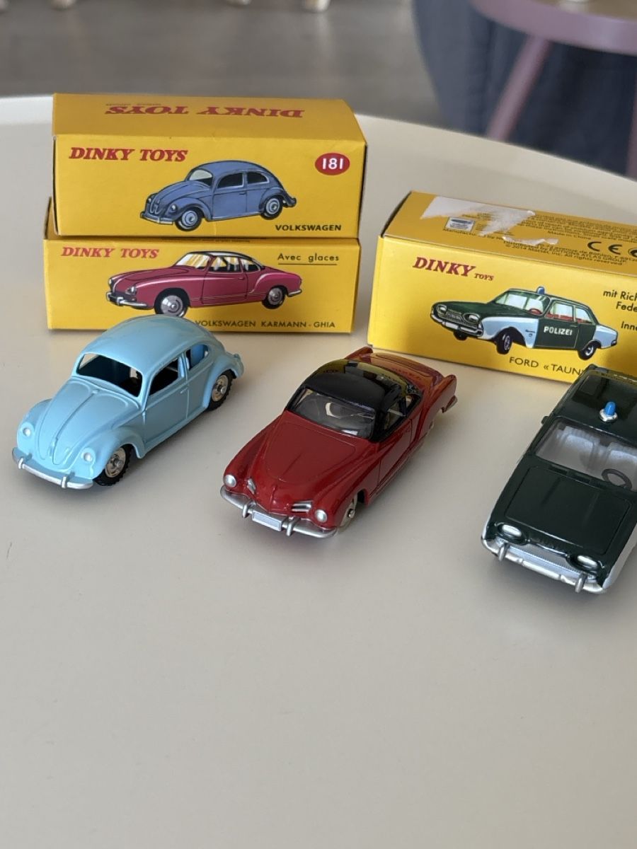 Dinky Toys Modellini d'auto: Dinky Toys Atlas 3 modèles  – Nuovo e nell'imballaggio originale da Lausanne venduto da pabernard