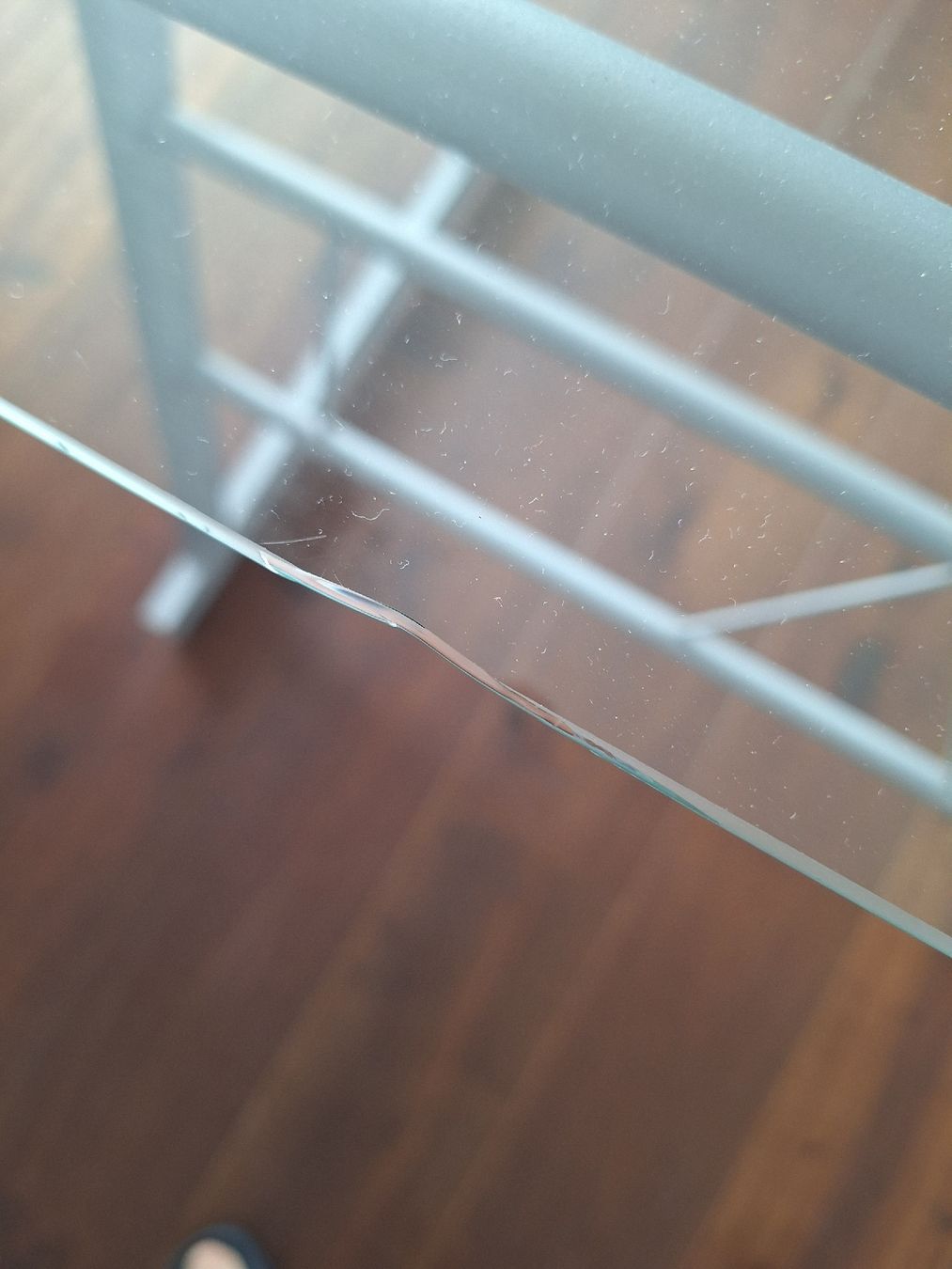 Scrivanie: Schreibtisch aus Glas – Usato da Künten venduto da Luca99 2