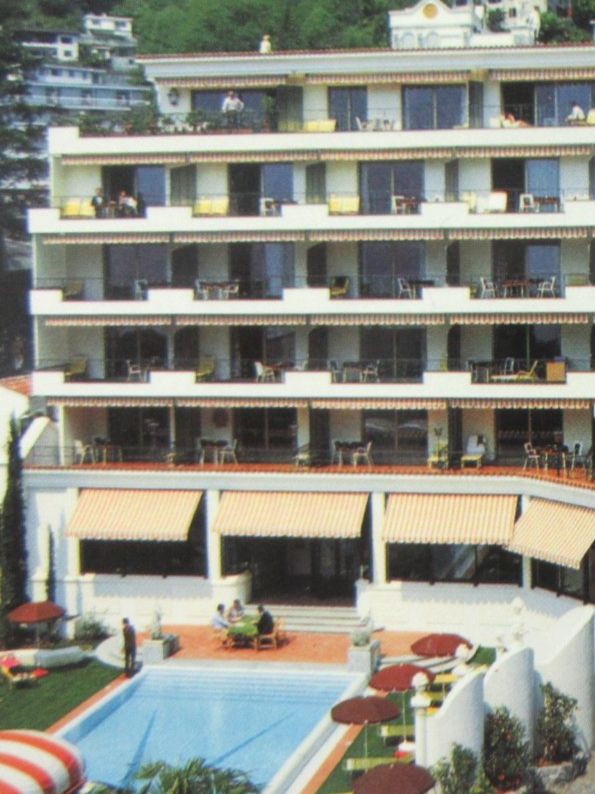 Cartoline postali: BRISSAGO HOTEL VILLA CESAR TI AK – Usato da Ettingen venduto da Hausi4711 1