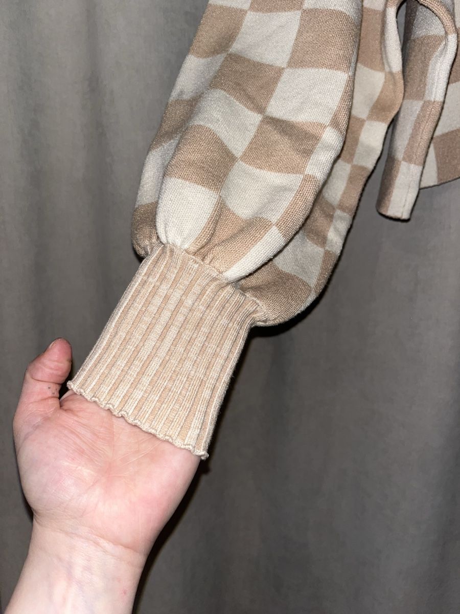 Maglioni & Felpe: Tramontana Pullover mit Schachbrettmuster, Grösse M – Usato da Wohlen b. Bern venduto da Ricarda_2000 3