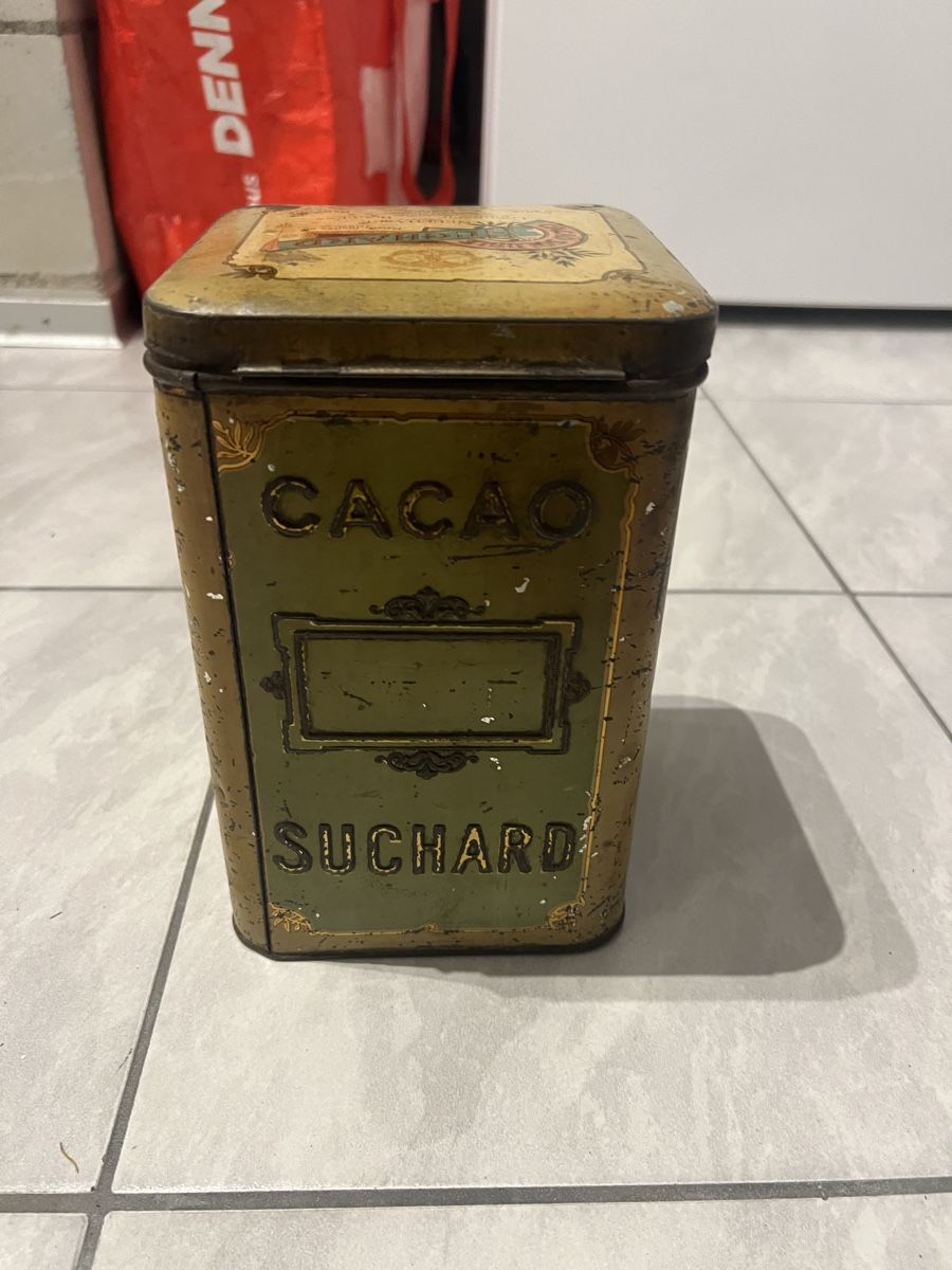 Suchard Dosen: Ancienne boîte Suchard – Gebraucht aus Courtepin von Justla