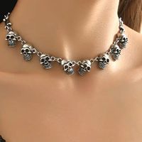 ☠️Vintage Gothic Totenkopf Choker – Für dein düsteren Look☠️