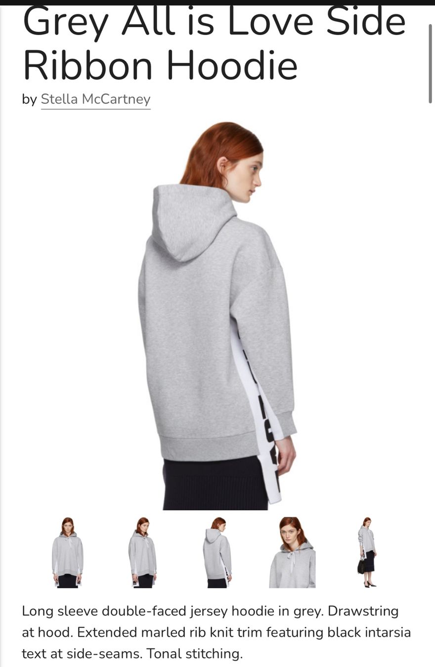 Maglioni & Felpe: Stella McCartney Hooodie, Grösse 36 – Usato da Basel venduto da RausindieNatur 6