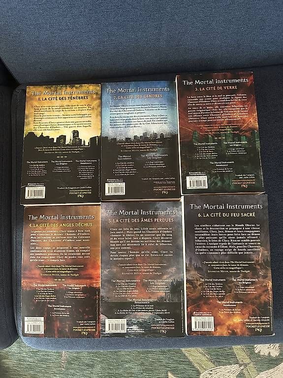 Livres: The Mortal Instruments tomes 1 à 6 – D'occasion à Crans VD par Sveniouche 1