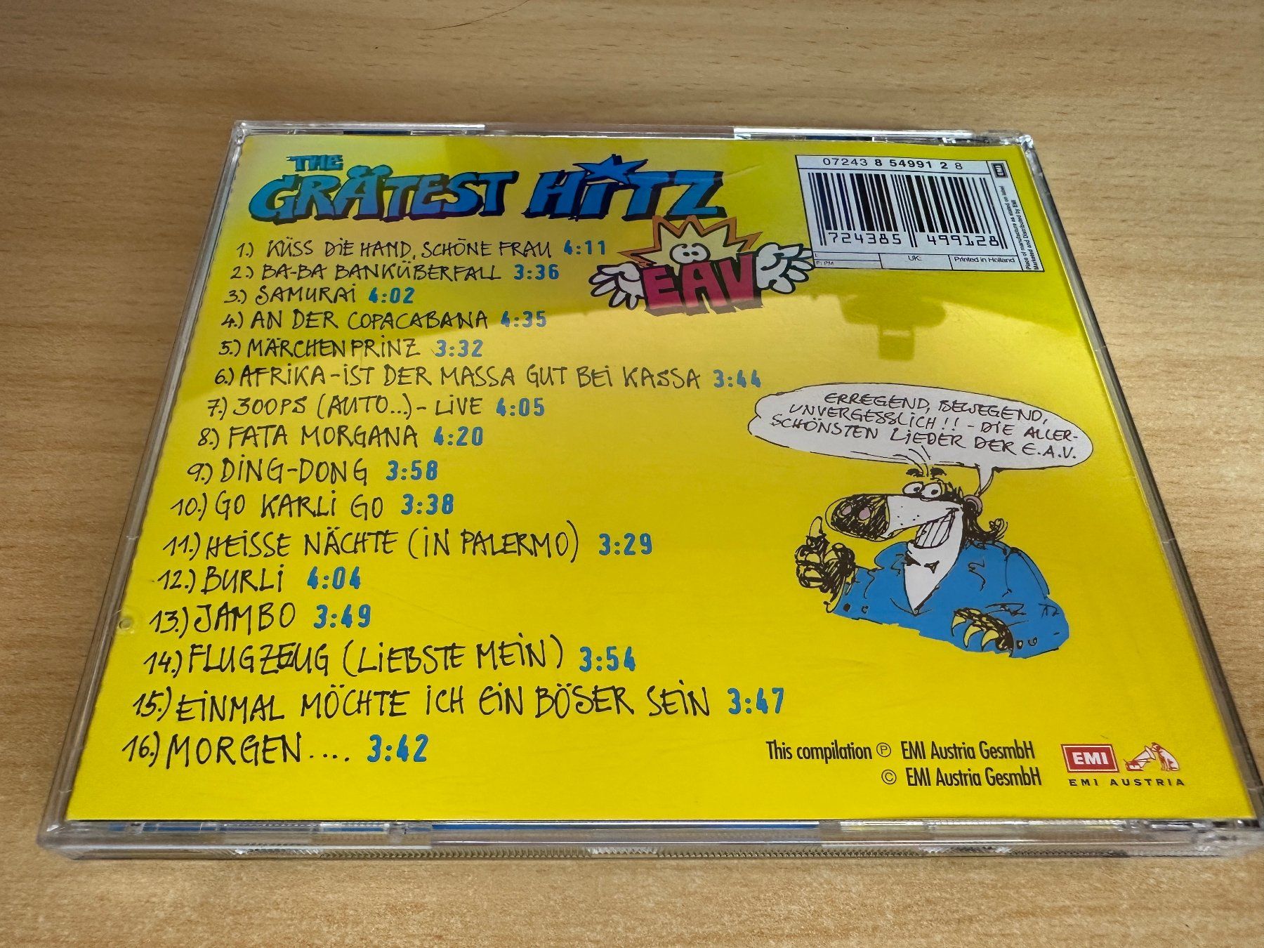 CD: F6 EAV – The Grätest Hitz – Usato da Rikon im Tösstal venduto da Alpenmutz 1