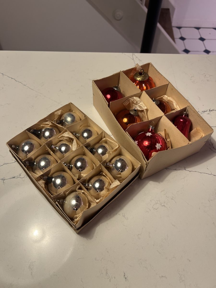 Alle Dekorationen: Alter Christbaumschmuck – Gebraucht aus Aarburg von Annemarie16